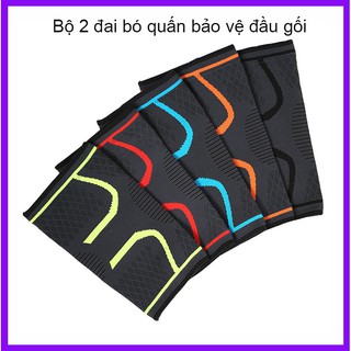 Băng bảo vệ đầu gối Bó gối thể thao Đai bảo vệ khớp gối - Hàng chính hãng dành cho cả nam và nữ