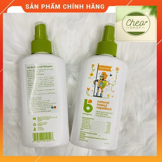 Tinh dầu xịt chống muỗi [FREESHIP] babyganics (babyganic) 177ml 59ml