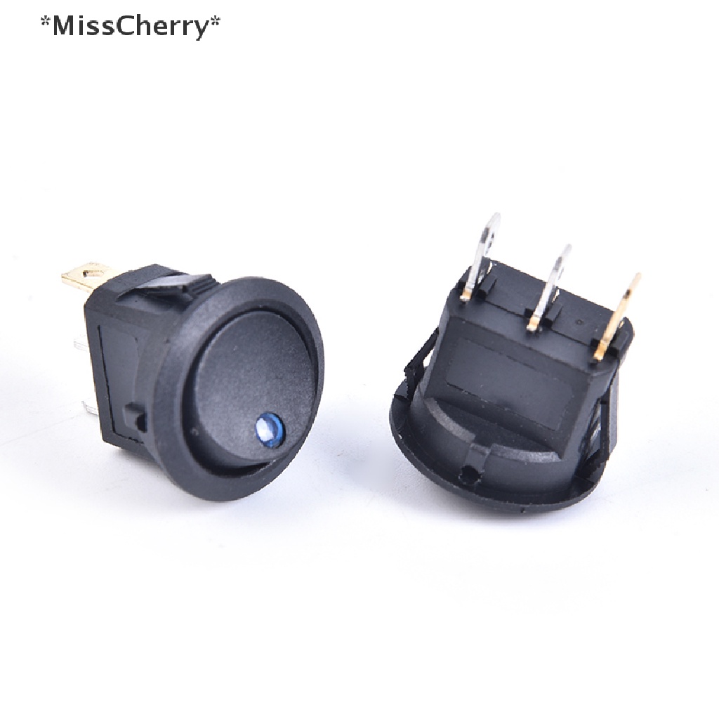 Set 4 Công TắC ON / Off HìNh TròN 12V 20A Chuyên DụNg Cho TàU ThủY