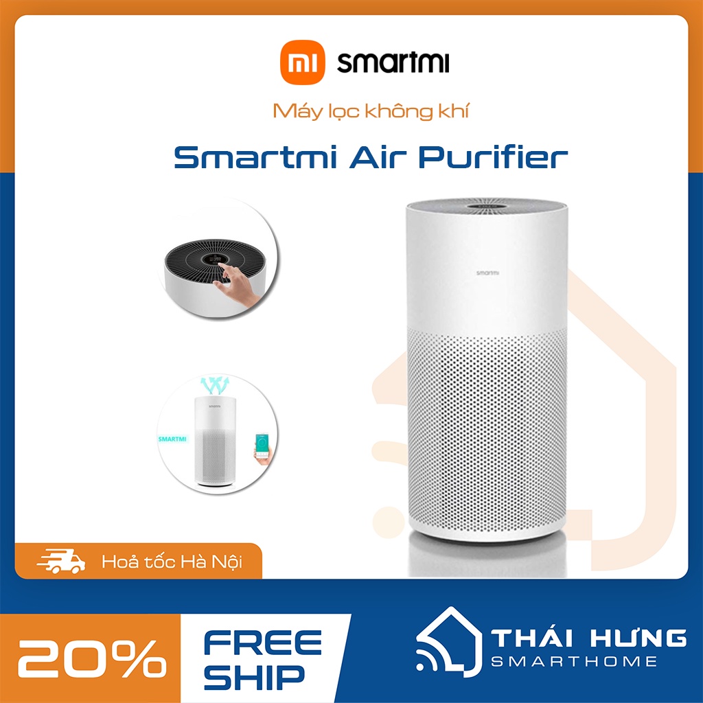 Máy Lọc Không Khí Smartmi Air Purifier, bản quốc tế - Hàng chính hãng