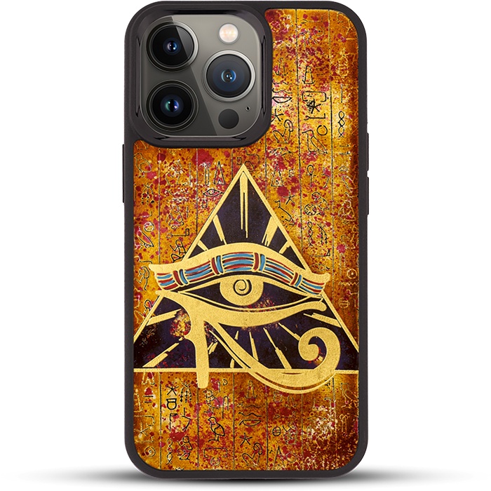 Ốp điện thoại cho iPhone 13 Pro / 13 Pro Max mẫu Mắt Thần Horus thương hiệu La Sonmai