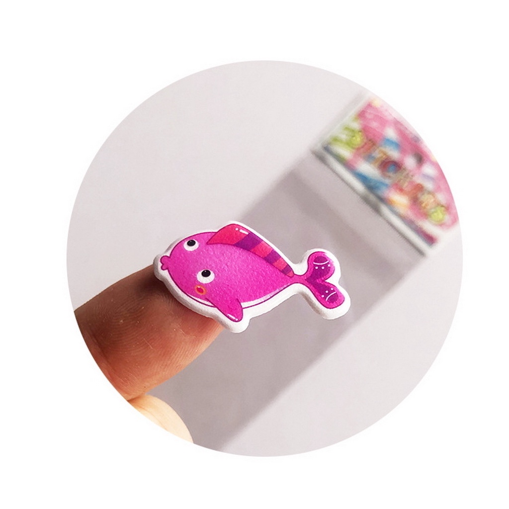 Tấm dán Stickers cho bé trai bé gái - 1 tấm ngẫu nhiên