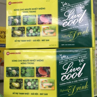 ✅✅ Bột sủi thanh nhiệt Livecool, Viên sủi Livecool ✅