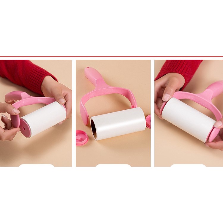 Cây lăn bụi đa năng kèm lõi làm sạch (Quần áo, ga giường, sofa chăn màn lông tóc thú cưng) - có lõi riêng thay thế