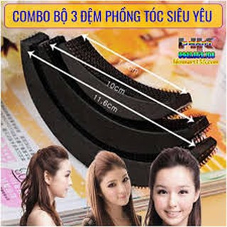 Combo 3 kẹp tóc phồng mái