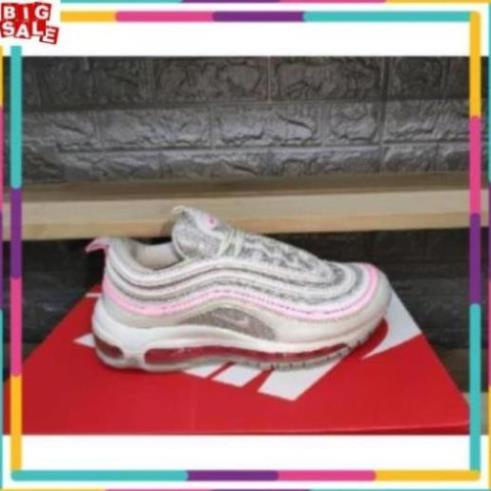 Ả𝐍𝐇 𝐓𝐇Ậ𝐓 Giày Nike Airmax 97 size 37.5 . : : ' Chuẩn * ' $ _mi9 : ! ! * '