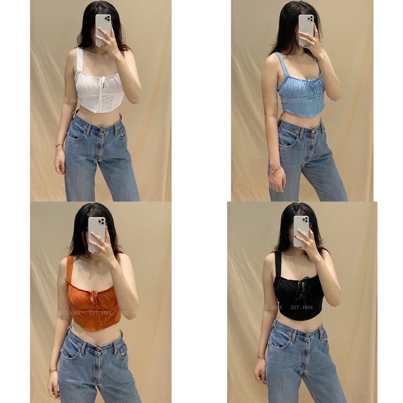 Áo Croptop C0tton On Xuất Dư Xịn