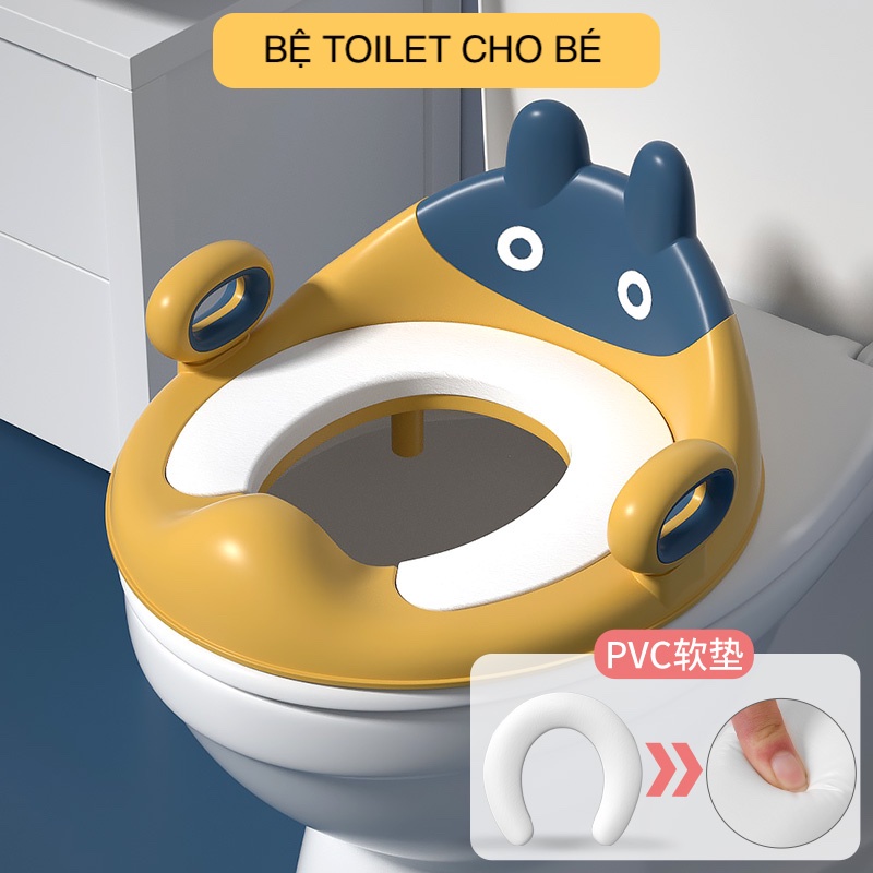 Bệ Ngồi Bồn Cầu Cho Bé Miếng Lót Bồn Cầu Toilet Cho Bé