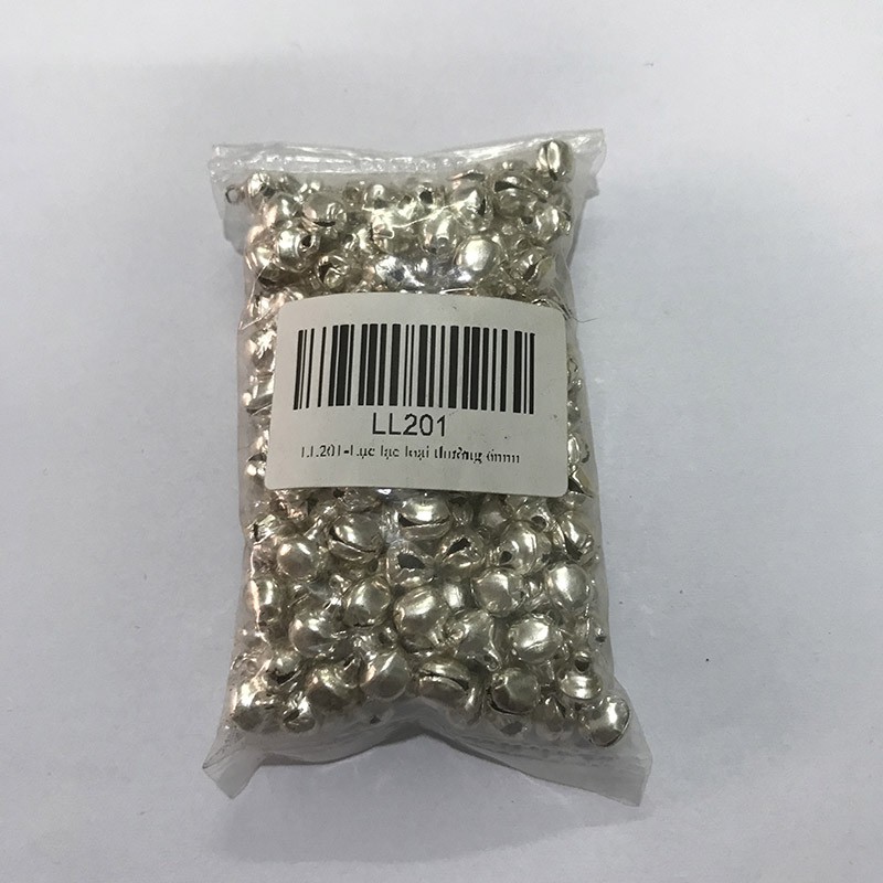 LL20 Phụ Kiện Chuông ( Lục Lạc ) màu bạc size 6li/8li/10li/12li/14li