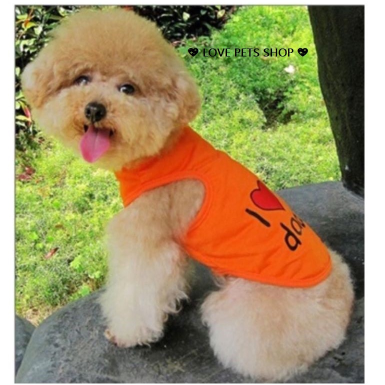 ÁO BA LỖ CHO CHÓ MÈO THOÁNG MÁT- LOVE PETS SHOP