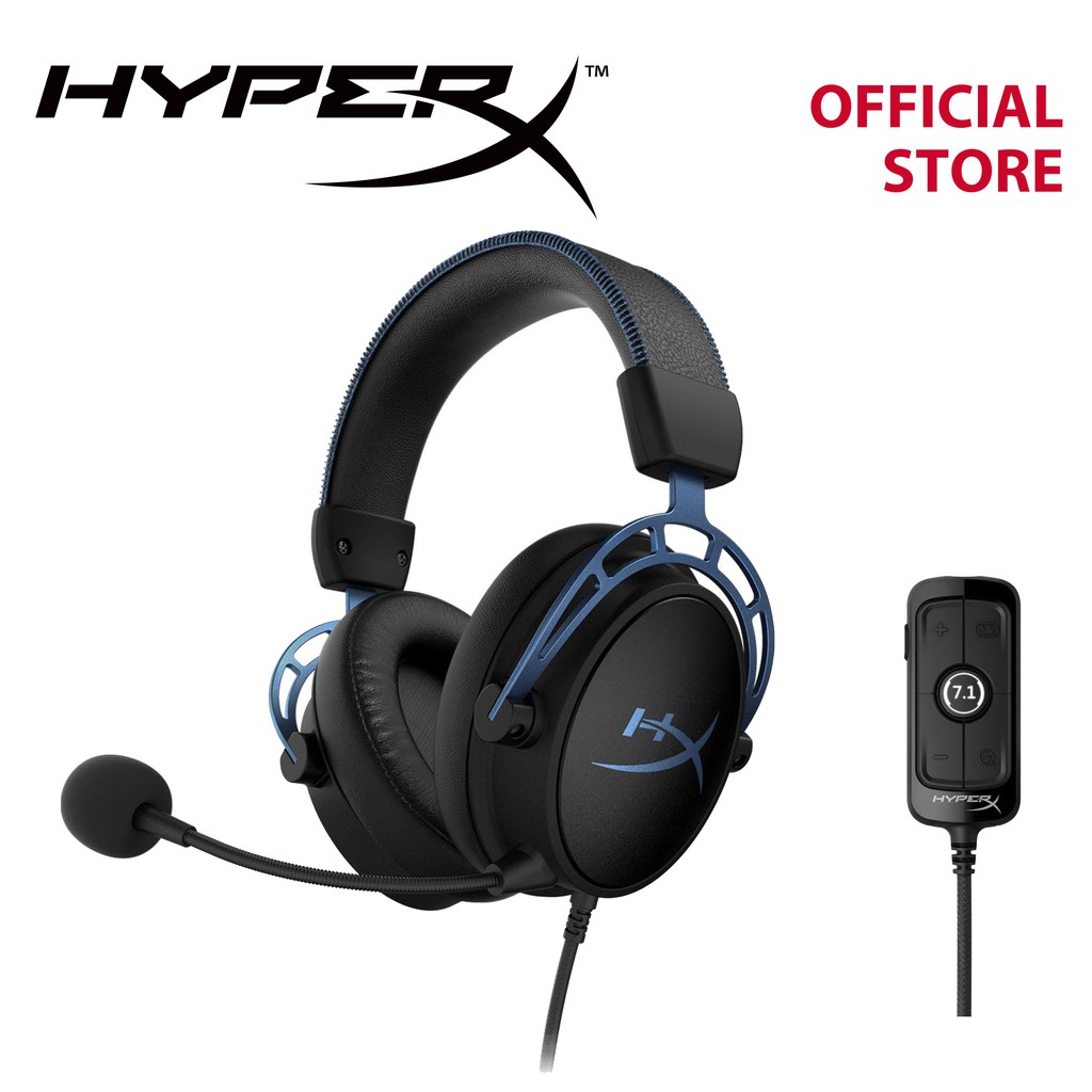 Tai nghe gaming HyperX Cloud Alpha S_HXHSCASBK/WW HXHSCASBL/WW Hàng Chính Hãng