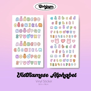 Bobingooo | Vietnamese Alphabet ☂️
