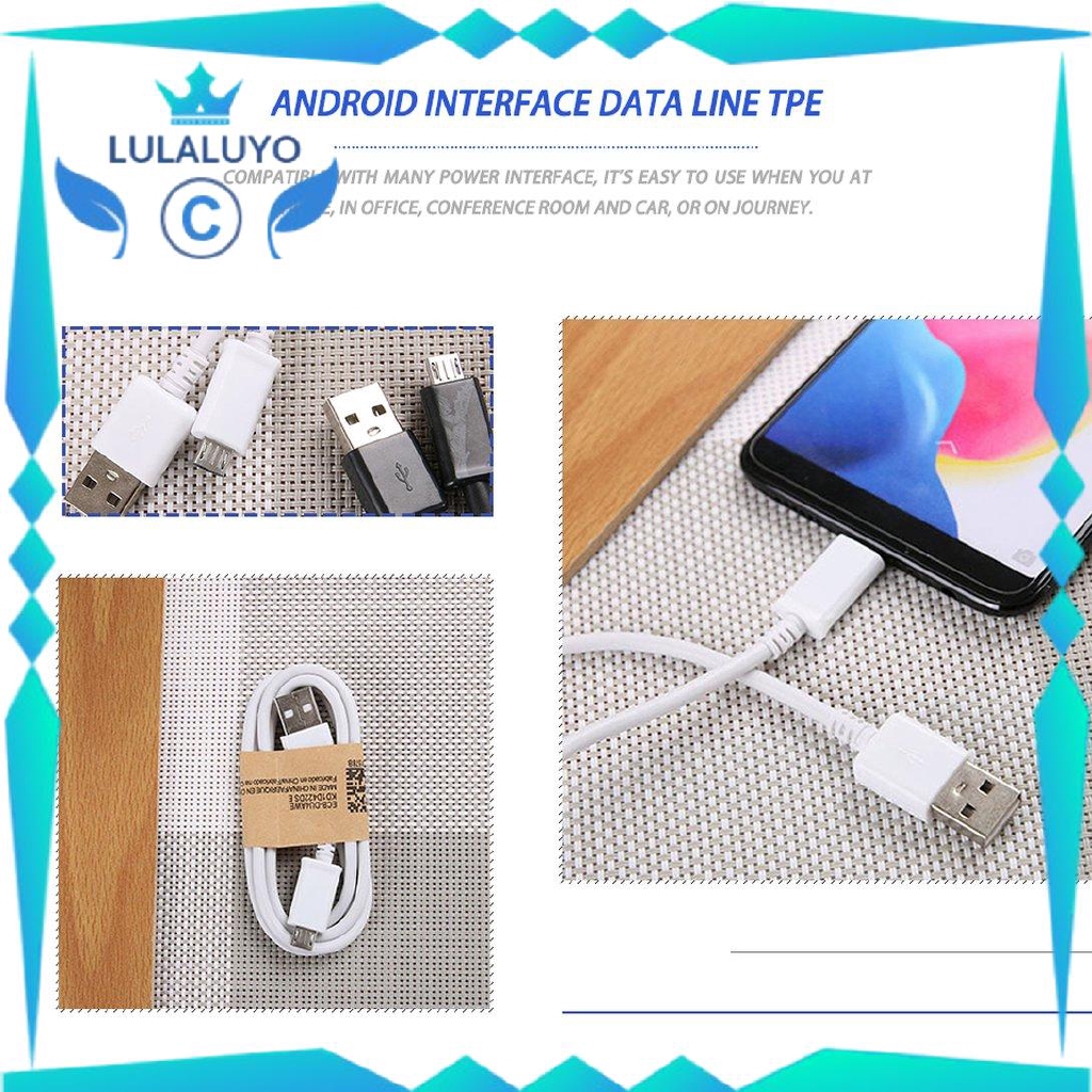 Dây cáp sạc Micro USB 2.0 dành cho điện thoại thông minh Samsung S4 phổ biến