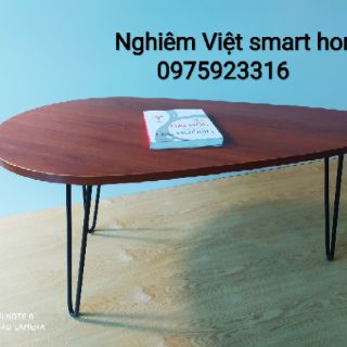 Bàn trà sofa chân sắt