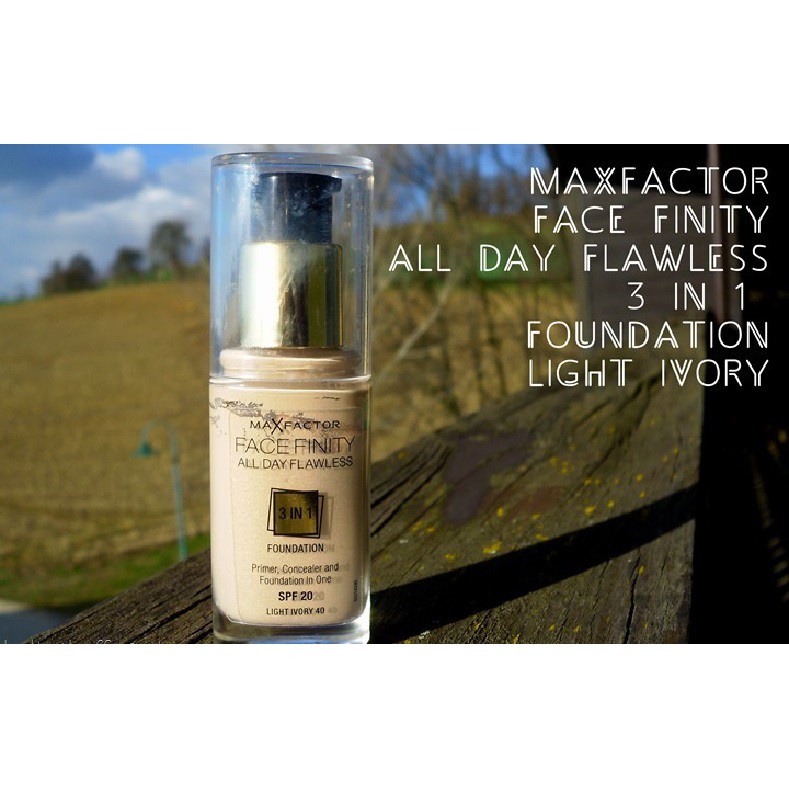 Kem nền trang điểm MAX FACTOR FACEFINITY 3in1 MÀU 40 LIGHT IVORY | BigBuy360 - bigbuy360.vn
