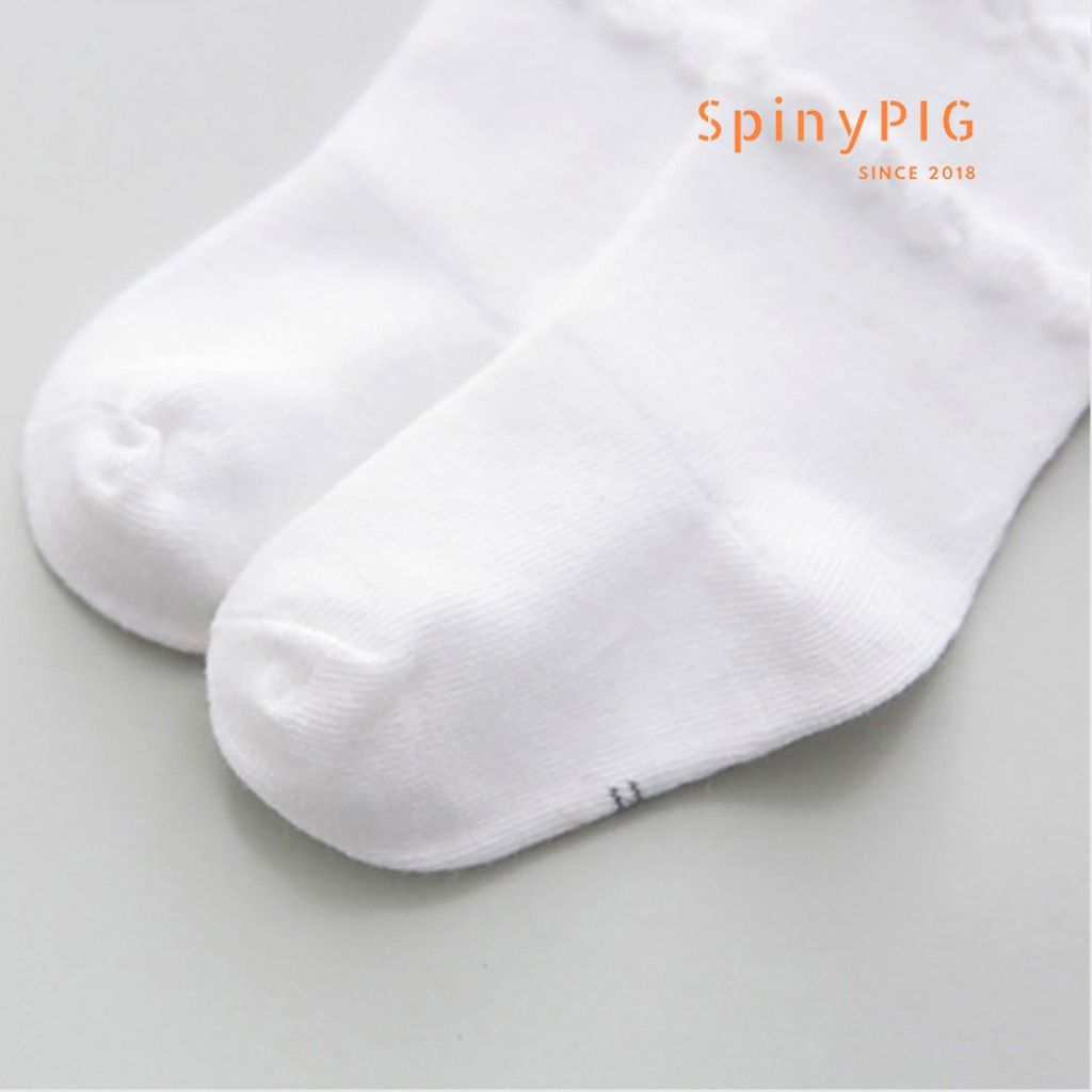 Set 2 đôi tất cao cổ cho bé 0-12 tháng chất liệu cotton cực kỳ mềm mại hàng xuất khẩu cao cấp