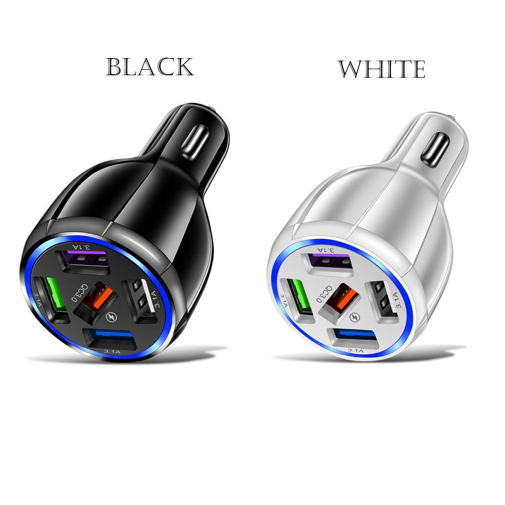 Củ sạc nhanh hỗ trợ 5 cổng USB chuẩn QC3.0 USB QC3.0 Mini 5V 9V 12V chất lượng cao dành cho xe hơi