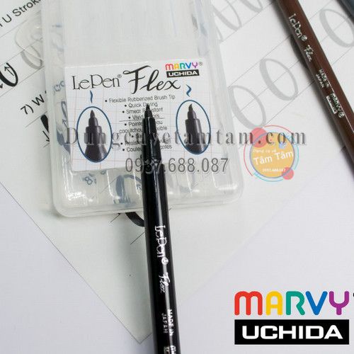 Bút LePen Flex Đầu Brush Marvy 4800 - Dụng cụ vẽ Tâm Tâm