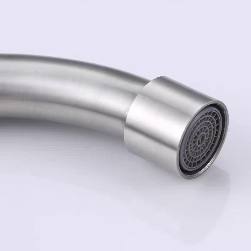Vòi rửa chén - bát lạnh gắn tường cần cứng Inox 304 - INVALY-932
