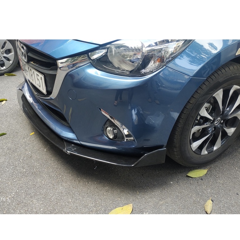 Lip Trước,Cản TrướcThể Thao Mazda 2 Đời 2015-2019,2020-2021 Nhựa ABS Cao Cấp