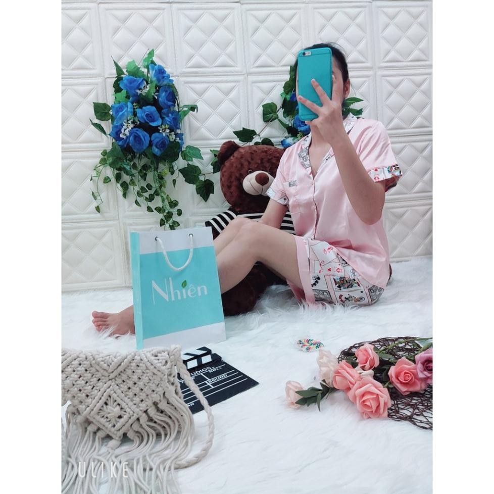 BỘ PIJAMA SATIN ĐÙI CAO CẤP 05
