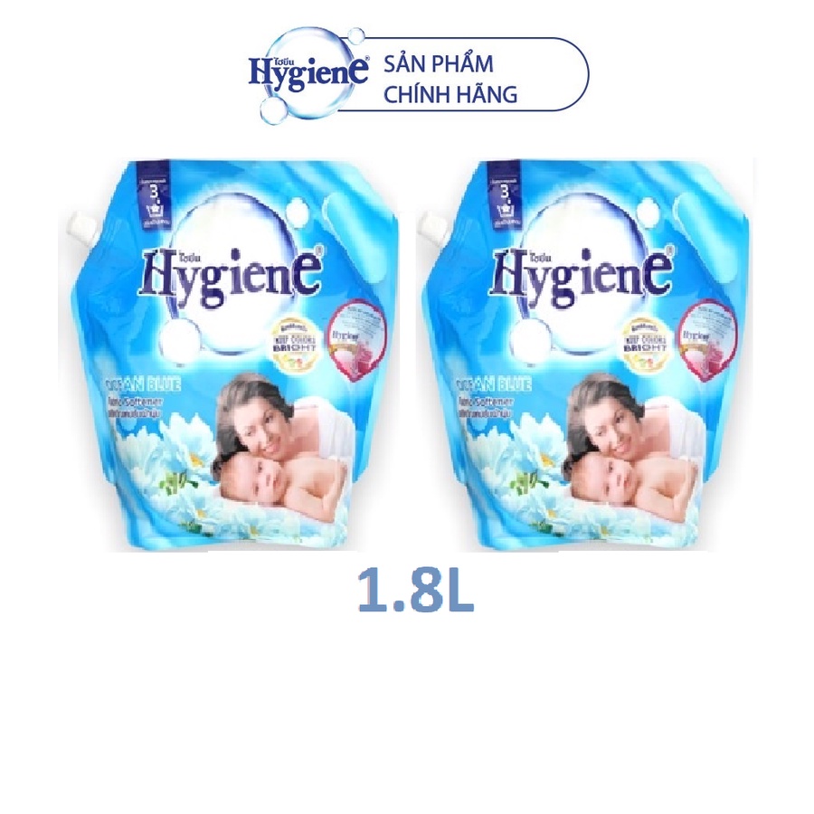 Nước xả vải Hygiene Túi 1,8L mới có vòi