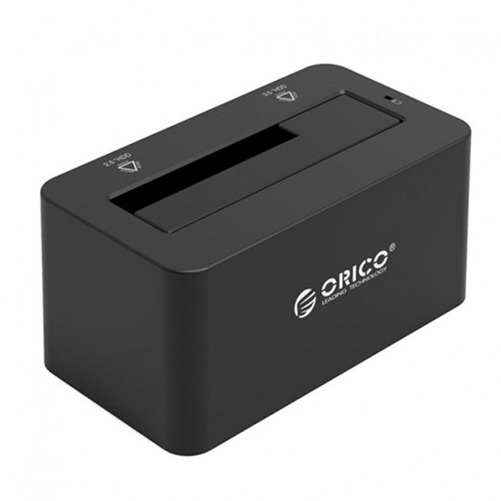 Dock cắm ổ cứng (Đế cắm đứng) Orico 6619US3 cổng kết nối USB 3.0 SATA dành cho cả 2 ổ cứng 2,5" và 3,5" SSD và HDD