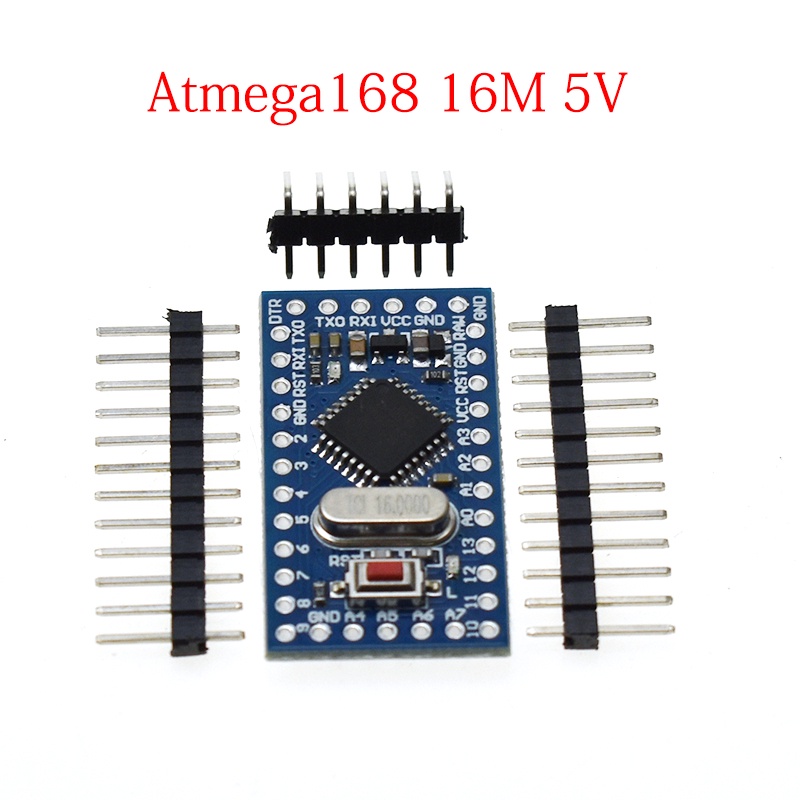 Bảng mạch mini pro168/328 Atmega168 5V 16M / ATMEGA328P-MU 328P ATMEGA328 5V / 16MHz chuyên nghiệp dành cho Arduino nano