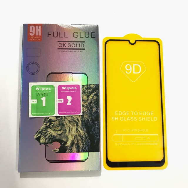 Kính cường lực full màn Samsung A40s full keo màn hình