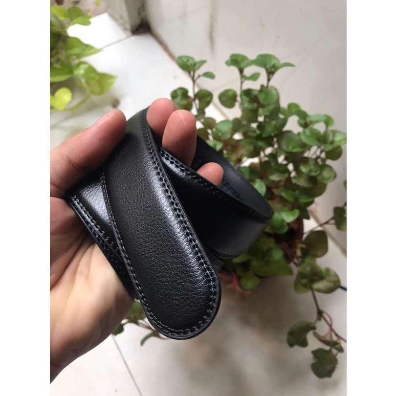 Thắt Lưng Nam Da Bò Thật Mặt Tròn Cá Tính - TLT