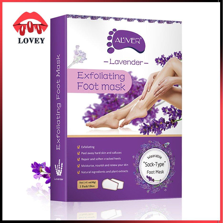 Mặt Nạ Ủ Thay Da Chân Foot Peling Mask loại bỏ lớp da thô cứng hỗ trợ làm sáng da cho chân | BigBuy360 - bigbuy360.vn