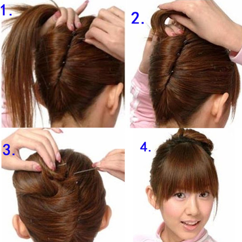 10 Kẹp tóc bằng kim loại hình chữ U dành cho nữ