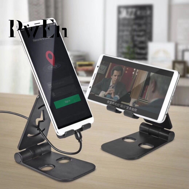 Giá đỡ điện thoại / máy tính bảng để bàn có thể gập lại được | BigBuy360 - bigbuy360.vn