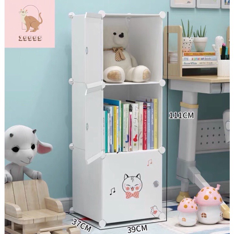[ FREESHIP] TỦ NHỰA LẮP GHÉP 3 Ô SÂU 47 ĐỰNG QUẦN ÁO VẬT DỤNG CÁ NHÂN