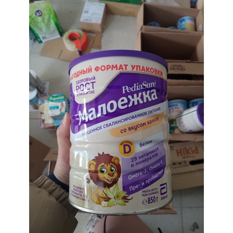 Sữa pediasure nga lon 850g cho bé