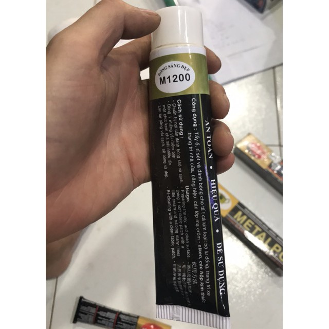 Kem đánh bóng METALPO - METAL POLiSH inox-đồng-nhôm cao cấp