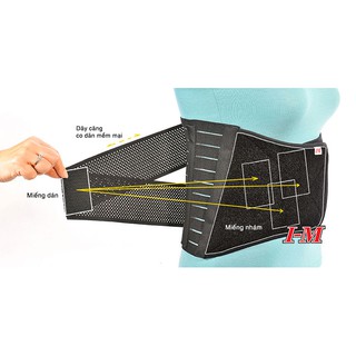 đai lưng 4 nẹp EB 517