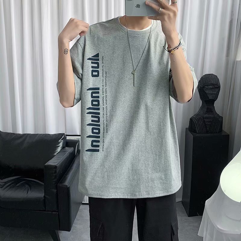 Áo thun tay lỡ Size lớn M-3Xl phong cách Hàn Quốc cho nam | BigBuy360 - bigbuy360.vn