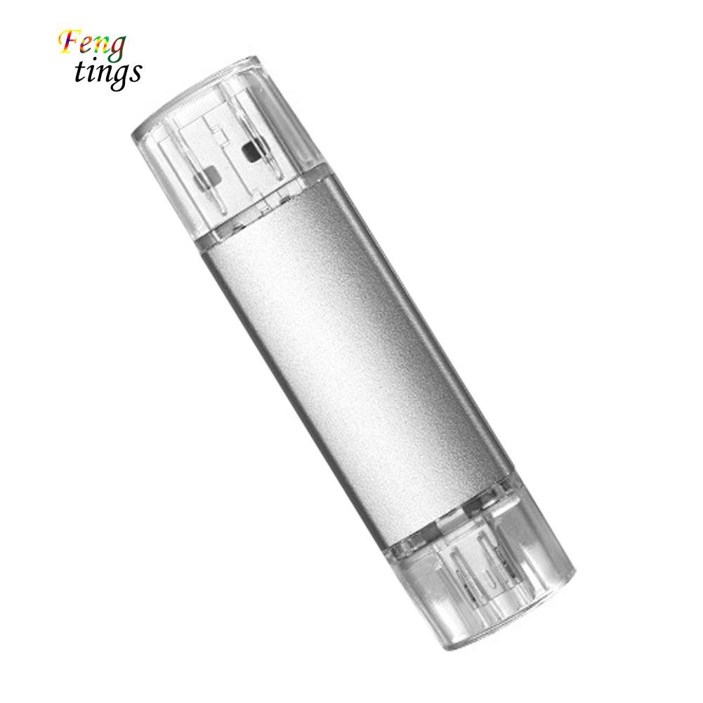 [AC} Micro USB 2.0 Flash Drive OTG Adapter U Disk Memory Thumb Stick Pen for Phone PC