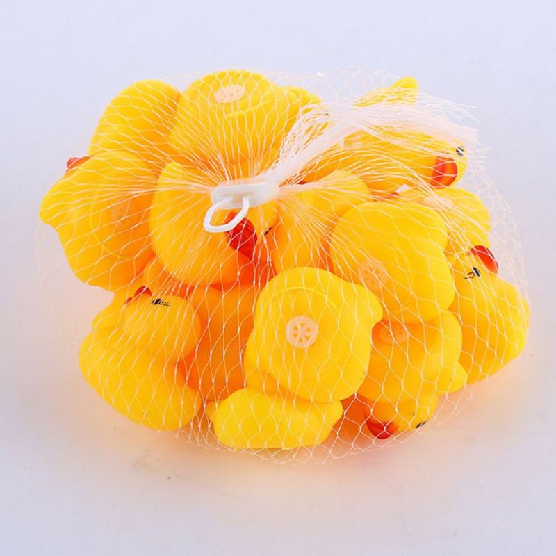Set Viịt con chít chít thả chậu tắm cho bé