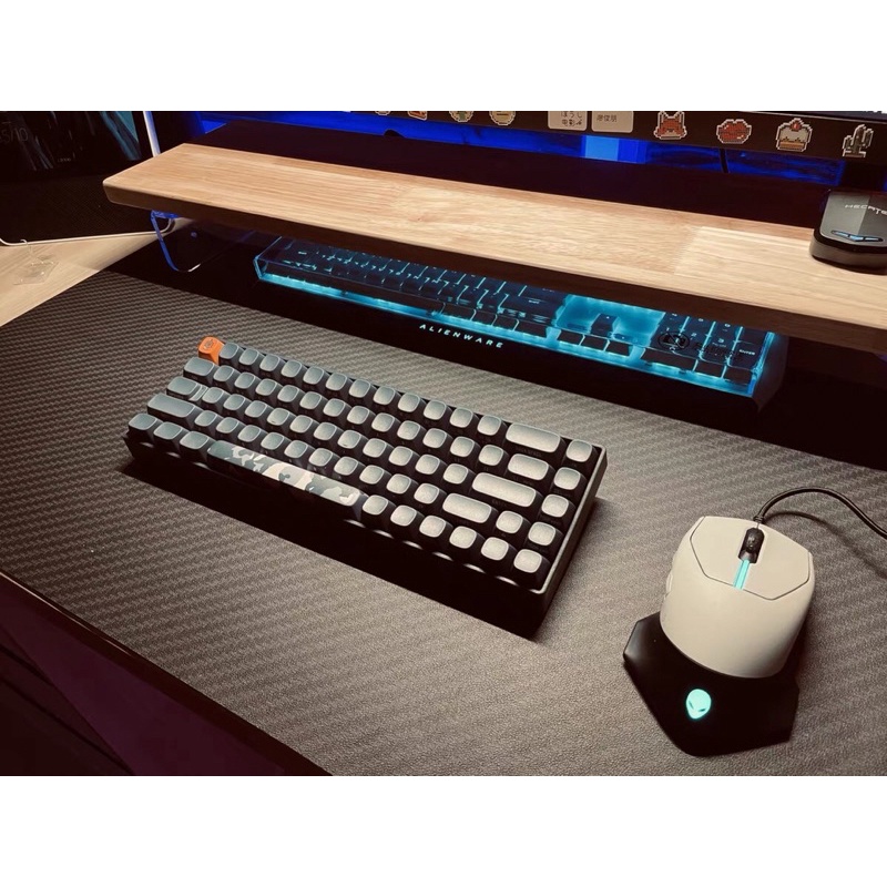 Bàn phím cơ không dây bluetooth Lofree bản Dark Night chính hãng yellow switch, hotswap, có thể mua phím rời để custom
