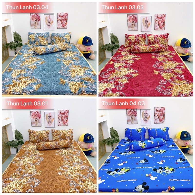 bộ drap thun lạnh cao cấp