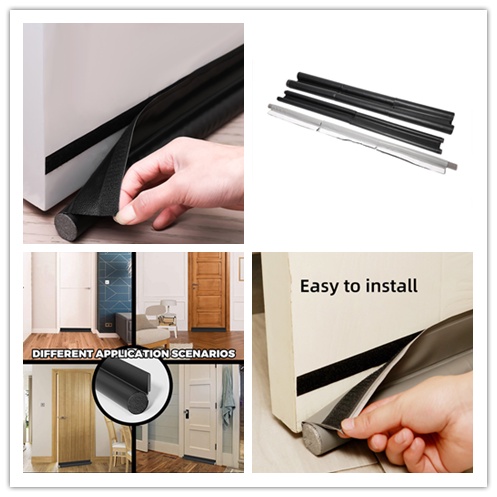 Dải Viền Cửa Kính/Gỗ Tự Dính Chống Trộm Chống Côn Trùng 96cm