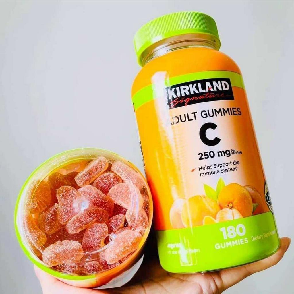 Kẹo dẻo bổ sung vitamin C Kirkland Signature Adult Gummies C 250mg