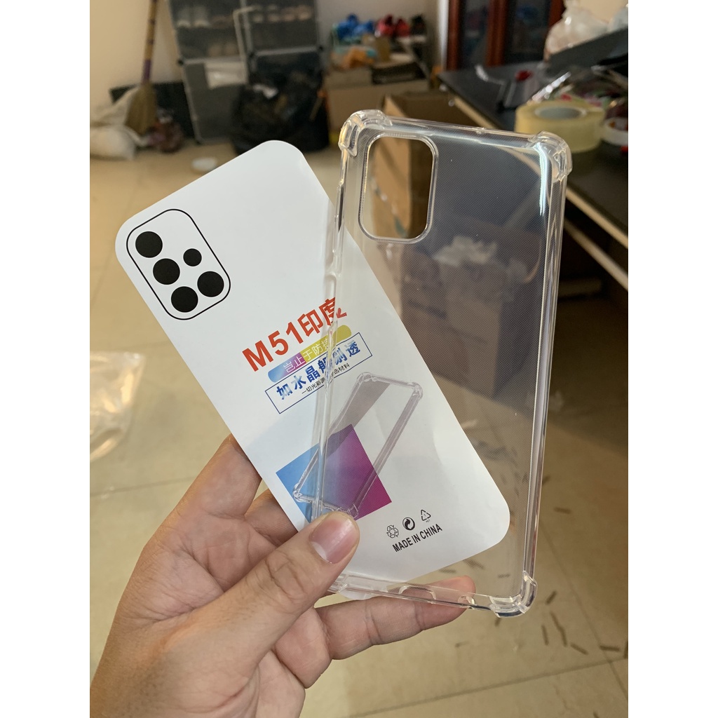 ❤️KeyyStore❤️ Ốp Điện Thoại Chống Sốc Cho Samsung Galaxy M23 M33 M12 M51 M53 M22 M32 Trong Suốt Bảo vệ máy tối đa Ốp m23