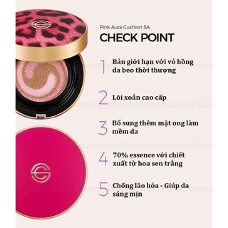 Phấn nước dcp pink aura cushion - bản limited