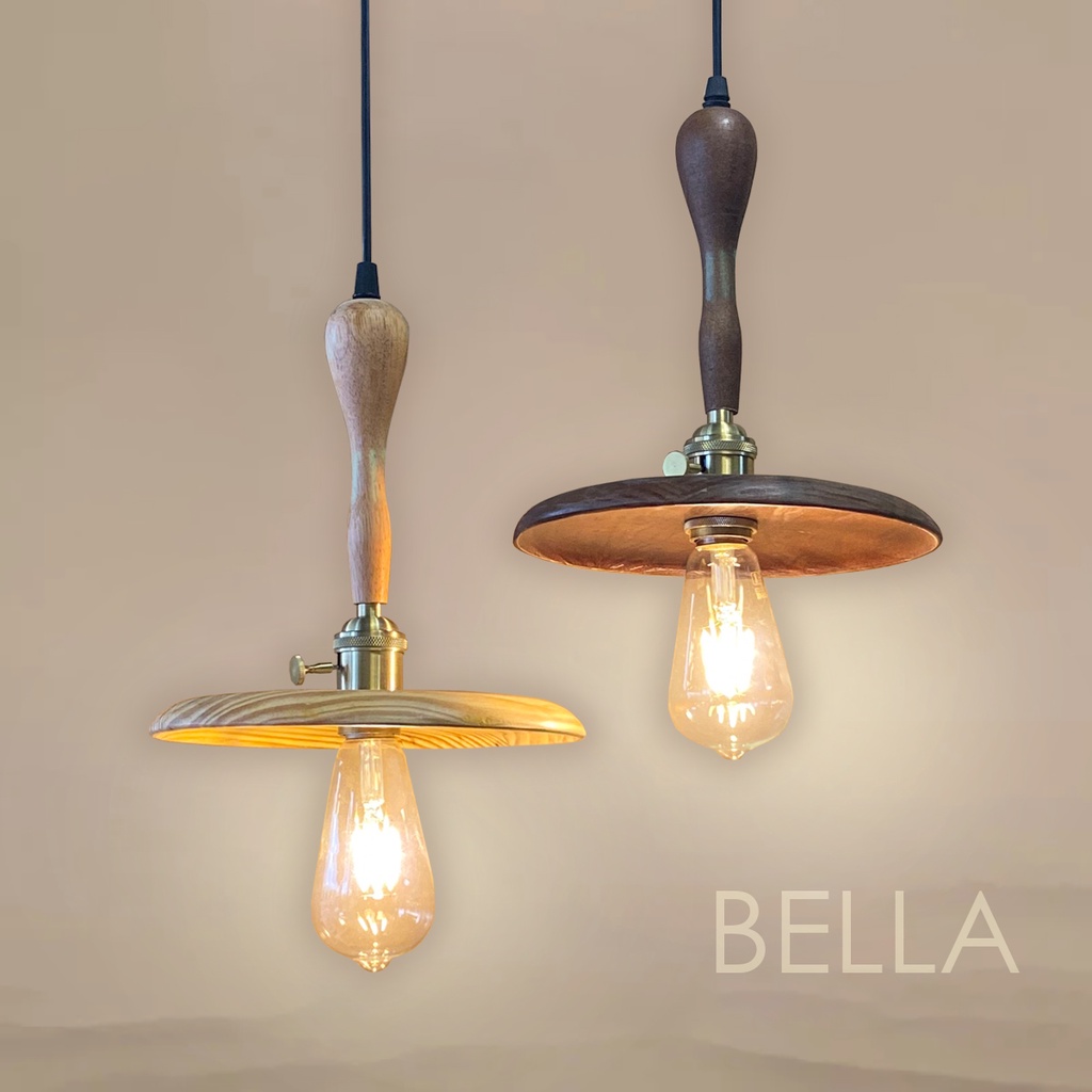 Đèn thả trang trí gỗ đơn giản chưa bao gồm bóng đèn DGSX