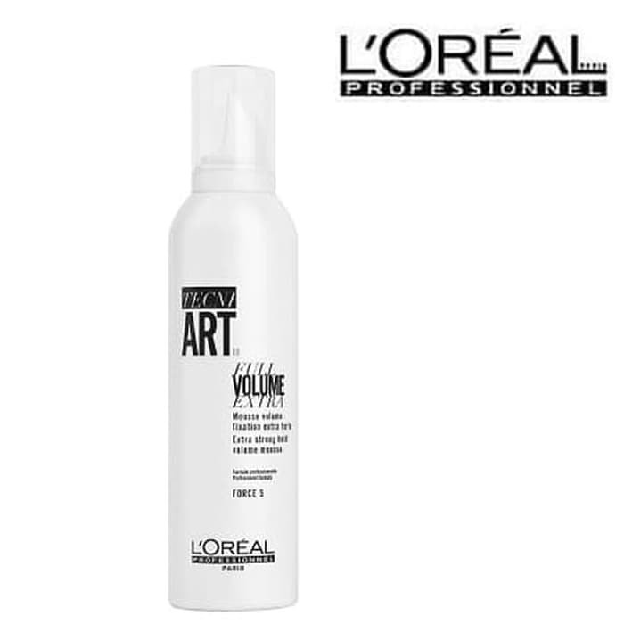 Mousse tạo phồng và giữ nếp tóc L'oréal TECNI.ART FULL VOLUME EXTRA (Force: 5)