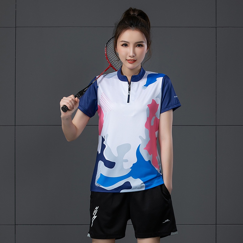 Áo Thun Thể Thao Tay Ngắn Thoáng Khí Nhanh Khô Thời Trang Cho Nam Và Nữ