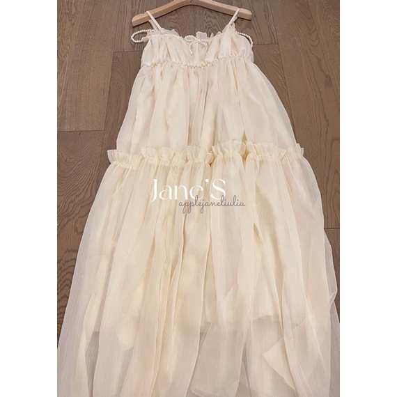 Jane Đầm babydoll midi đi biển mùa hè xòe nhẹ xinh ẢNH THẬT CUỐI | C409